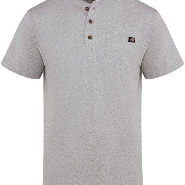 Men's Tall Heavyweight Traditional Short Sleeve Henley Thumbnail
