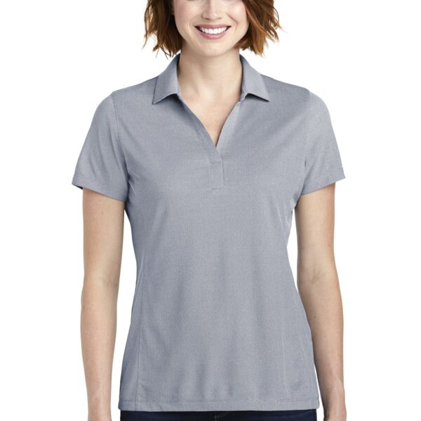 Ladies Poly Oxford Pique Polo Thumbnail