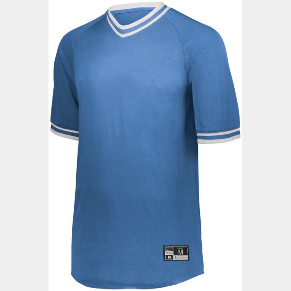 YOUTH RETRO V-NECK BASEBALL JERSEY Thumbnail